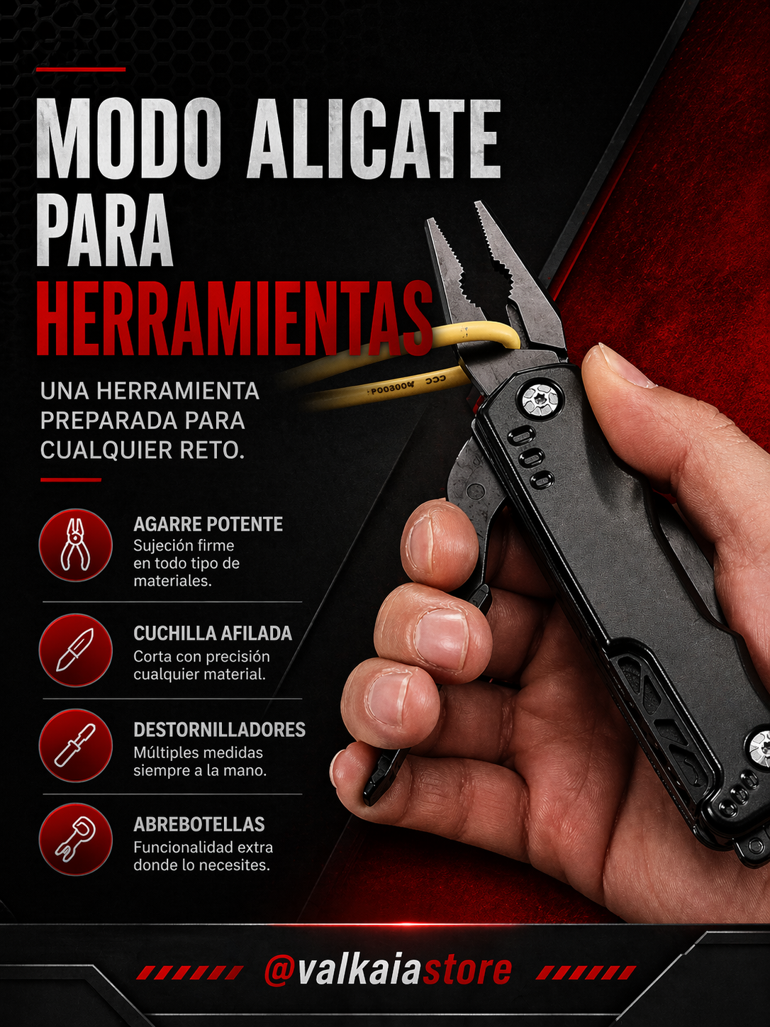 HandyHero Pro - Martillo Multifuncional 18 en 1