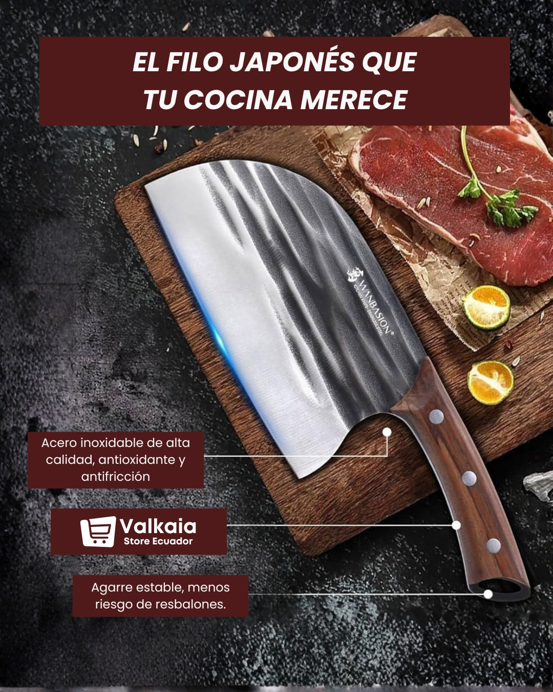 Cuchillo Japonés Tazaki 🇯🇵