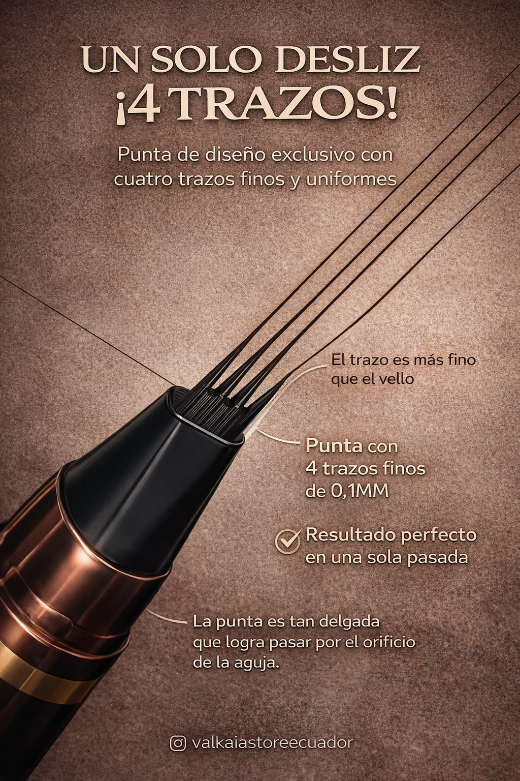 Lápiz Efecto Microblading Profesional