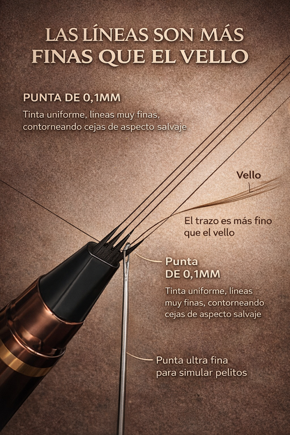 Lápiz Efecto Microblading Profesional