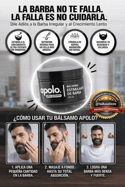 Bálsamo Crecimiento de Barba Ultra Potente | 100mL