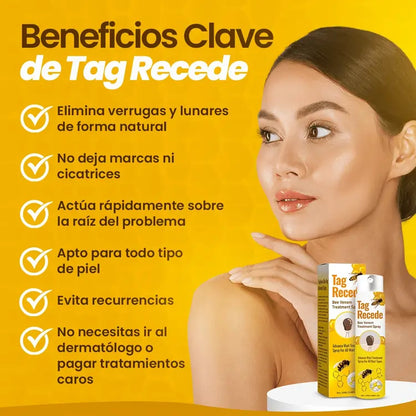 Tag Recede - Combate Verrugas e imperfecciones