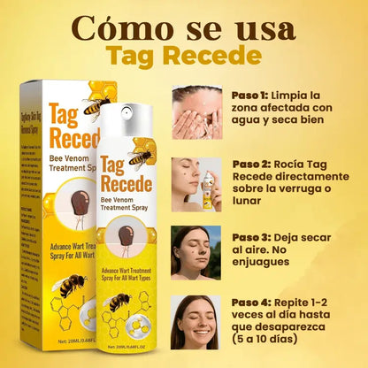 Tag Recede - Combate Verrugas e imperfecciones